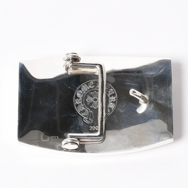 CHROME HEARTS クロムハーツ BUCKL MIL FLERKNEE フレアニー バックル 重量約224.25g 2007/.923刻印 シルバー923 美品 中古 4a008569