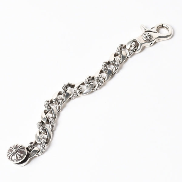 CHROME HEARTS 13LINK FNCY CHN LNK 13 links fancy chain bracelet Weight 124.28g Total length approx. 22cm Good condition Used 4a008568