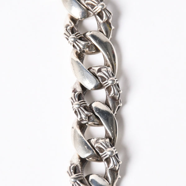CHROME HEARTS 13LINK FNCY CHN LNK 13 links fancy chain bracelet Weight 124.28g Total length approx. 22cm Good condition Used 4a008568
