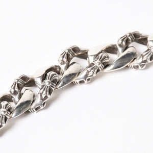CHROME HEARTS 13LINK FNCY CHN LNK 13 links fancy chain bracelet Weight 124.28g Total length approx. 22cm Good condition Used 4a008568