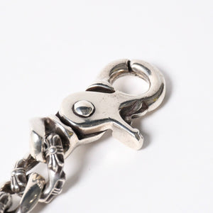 CHROME HEARTS 13LINK FNCY CHN LNK 13 links fancy chain bracelet Weight 124.28g Total length approx. 22cm Good condition Used 4a008568