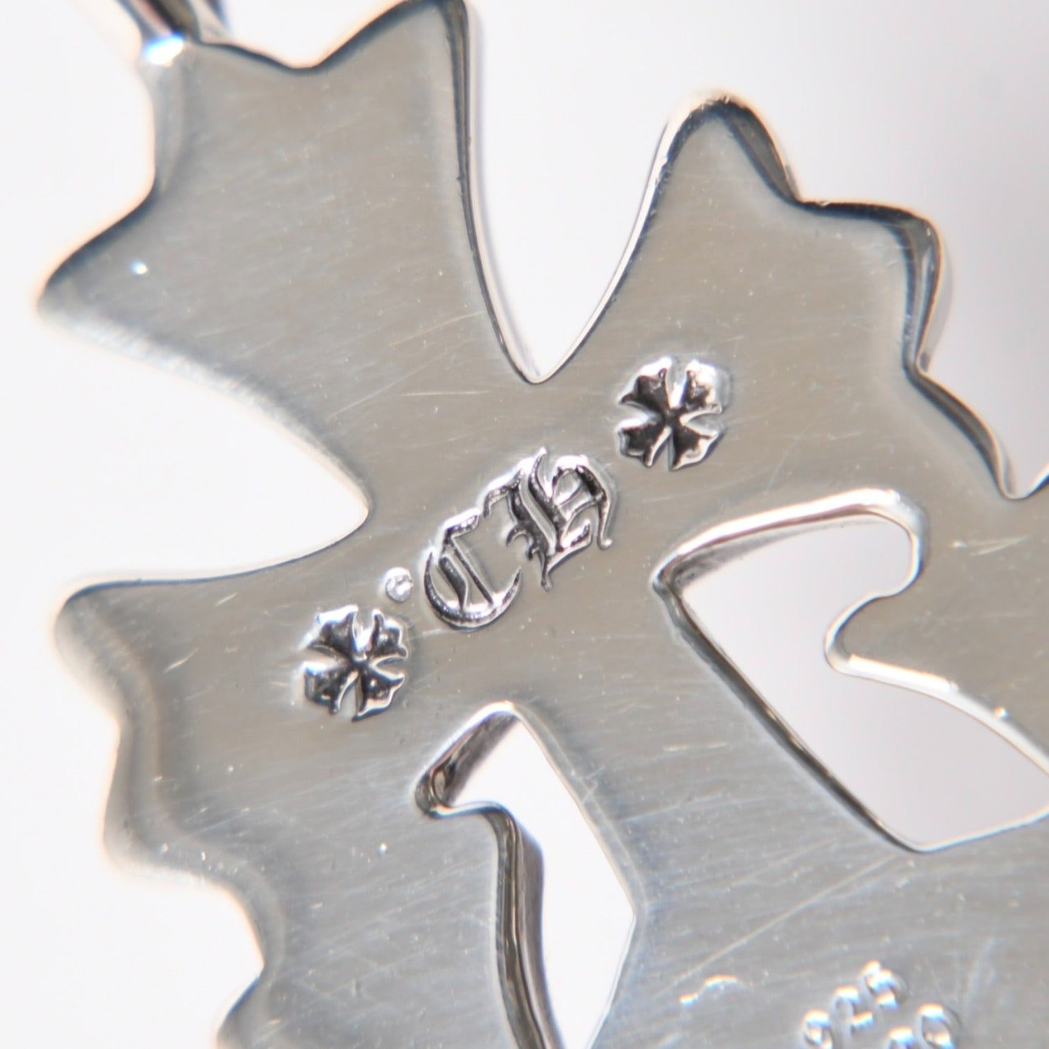 極美品 CHROME HEARTS クロムハーツ トリプルクロス 3CH CRS SML 3CH