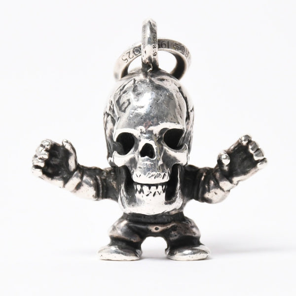 極美品 CHROME HEARTS クロムハーツ FOTI HARRIS TEETER フォティ ハリスティーター ペンダントトップ チャーム 重量約64.5g 中古 4a008856