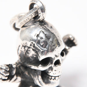 極美品 CHROME HEARTS クロムハーツ FOTI HARRIS TEETER フォティ ハリスティーター ペンダントトップ チャーム 重量約64.5g 中古 4a008856