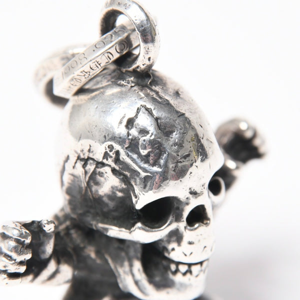 極美品 CHROME HEARTS クロムハーツ FOTI HARRIS TEETER フォティ ハリスティーター ペンダントトップ チャーム 重量約64.5g 中古 4a008856