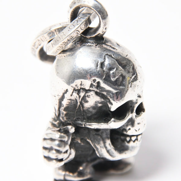 極美品 CHROME HEARTS クロムハーツ FOTI HARRIS TEETER フォティ ハリスティーター ペンダントトップ チャーム 重量約64.5g 中古 4a008856
