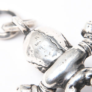 極美品 CHROME HEARTS クロムハーツ FOTI HARRIS TEETER フォティ ハリスティーター ペンダントトップ チャーム 重量約64.5g 中古 4a008856