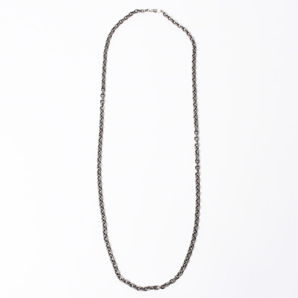 極美品 CHROME HEARTS クロムハーツ PAPER CHAIN 30INCH ペーパーチェーン ネックレス 30インチ 重量約47.6g シルバー925 中古 4a008857