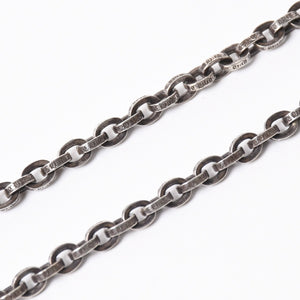極美品 CHROME HEARTS クロムハーツ PAPER CHAIN 30INCH ペーパーチェーン ネックレス 30インチ 重量約47.6g シルバー925 中古 4a008857