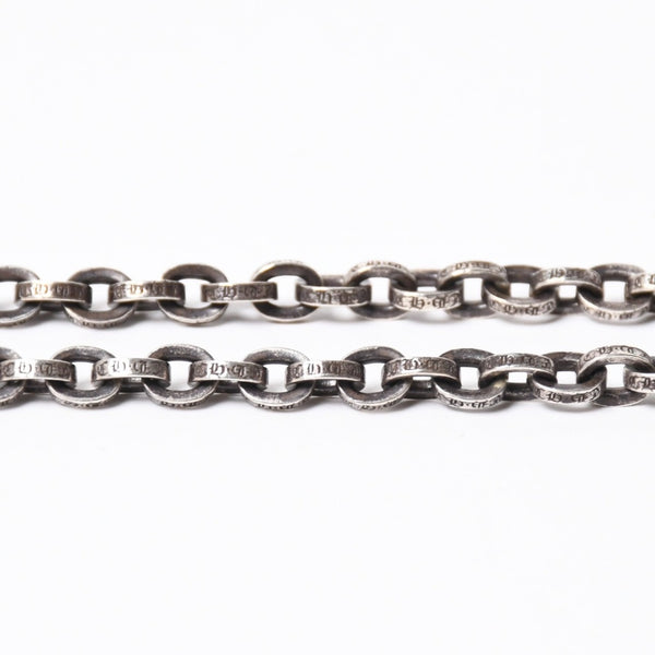 極美品 CHROME HEARTS クロムハーツ PAPER CHAIN 30INCH ペーパーチェーン ネックレス 30インチ 重量約47.6g シルバー925 中古 4a008857