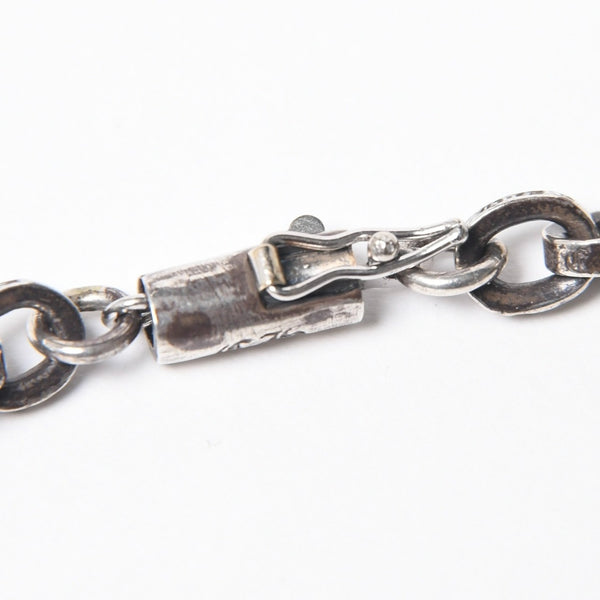 極美品 CHROME HEARTS クロムハーツ PAPER CHAIN 30INCH ペーパーチェーン ネックレス 30インチ 重量約47.6g シルバー925 中古 4a008857