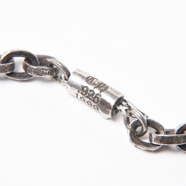 極美品 CHROME HEARTS クロムハーツ PAPER CHAIN 30INCH ペーパーチェーン ネックレス 30インチ 重量約47.6g シルバー925 中古 4a008857