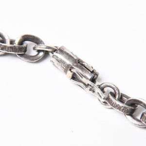 極美品 CHROME HEARTS クロムハーツ PAPER CHAIN 30INCH ペーパーチェーン ネックレス 30インチ 重量約47.6g シルバー925 中古 4a008857