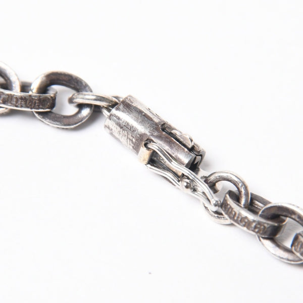極美品 CHROME HEARTS クロムハーツ PAPER CHAIN 30INCH ペーパーチェーン ネックレス 30インチ 重量約47.6g シルバー925 中古 4a008857