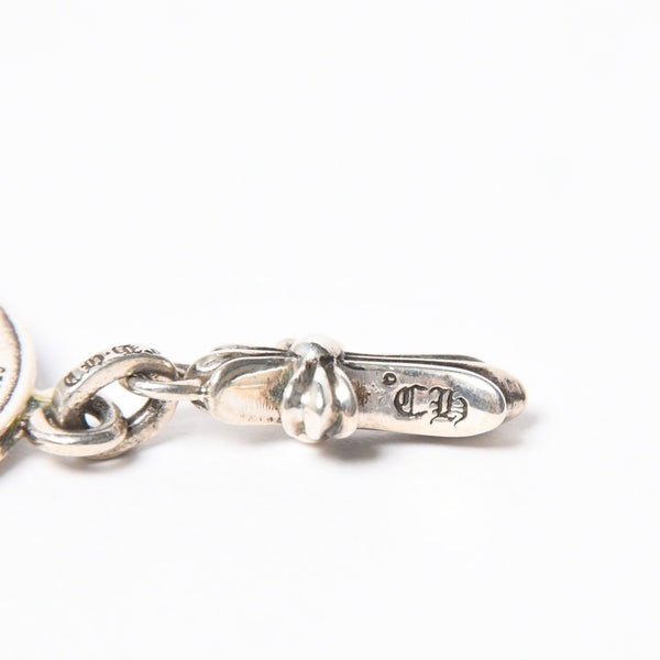新品同様 CHROME HEARTS クロムハーツ V2 BABY FAT ANGEL MEDAL CHARM V2 ベイビーファット エンジェルメダルチャーム 重量約8.38g 中古 4a006144