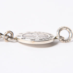 新品同様 CHROME HEARTS クロムハーツ V2 BABY FAT ANGEL MEDAL CHARM V2 ベイビーファット エンジェルメダルチャーム 重量約8.38g 中古 4a006144