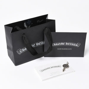 新品同様 CHROME HEARTS クロムハーツ V2 BABY FAT ANGEL MEDAL CHARM V2 ベイビーファット エンジェルメダルチャーム 重量約8.38g 中古 4a006144
