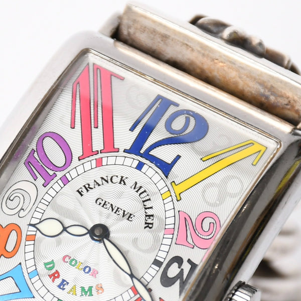 極美品 激レア CHROME HEARTS×フランクミュラー クロムハーツ 時計 1200SC COLOR DREAM ウォッチブレス 中古 4a008748