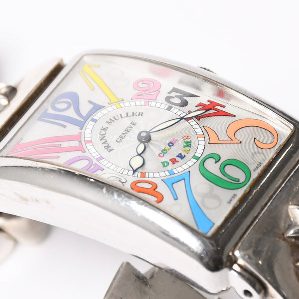 極美品 激レア CHROME HEARTS×フランクミュラー クロムハーツ 時計 1200SC COLOR DREAM ウォッチブレス 中古 4a008748