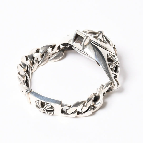 極美品 CHROME HEARTS クロムハーツ × ROLEX ロレックス オイスター パーペチュアル エアキング 腕時計 14000 重量195.74g AT SS 中古 4a008599
