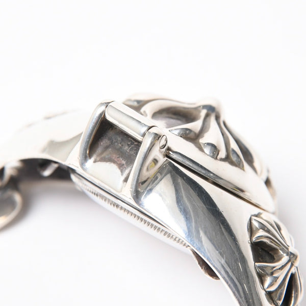 極美品 CHROME HEARTS クロムハーツ × ROLEX ロレックス オイスター パーペチュアル エアキング 腕時計 14000 重量195.74g AT SS 中古 4a008599