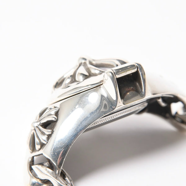 極美品 CHROME HEARTS クロムハーツ × ROLEX ロレックス オイスター パーペチュアル エアキング 腕時計 14000 重量195.74g AT SS 中古 4a008599