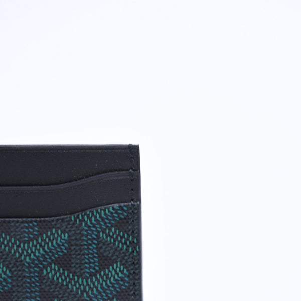 新品未使用品 GOYARD ゴヤール 2026年 限定 エバーグリーン ダークグリーン ブラック カードケース サン・シュルピス 中古 4a008853