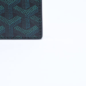 新品未使用品 GOYARD ゴヤール 2026年 限定 エバーグリーン ダークグリーン ブラック カードケース サン・シュルピス 中古 4a008853