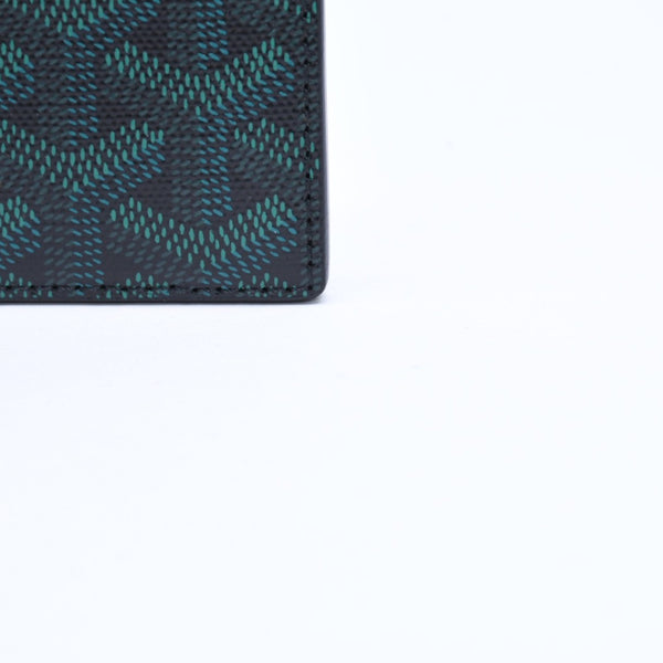 新品未使用品 GOYARD ゴヤール 2026年 限定 エバーグリーン ダークグリーン ブラック カードケース サン・シュルピス 中古 4a008853