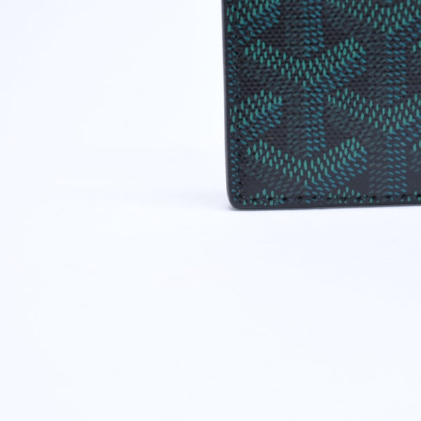新品未使用品 GOYARD ゴヤール 2026年 限定 エバーグリーン ダークグリーン ブラック カードケース サン・シュルピス 中古 4a008853