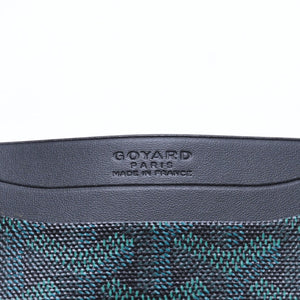 新品未使用品 GOYARD ゴヤール 2026年 限定 エバーグリーン ダークグリーン ブラック カードケース サン・シュルピス 中古 4a008853
