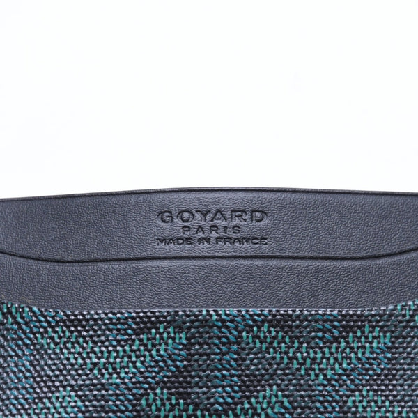 新品未使用品 GOYARD ゴヤール 2026年 限定 エバーグリーン ダークグリーン ブラック カードケース サン・シュルピス 中古 4a008853