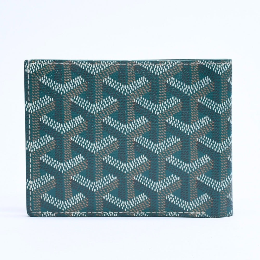 Like new GOYARD Victoire wallet bifold wallet VICTO8PMLTY50CL50X PVC leather green used 4a008759