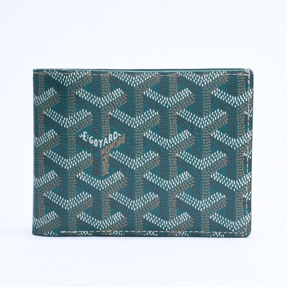 Like new GOYARD Victoire wallet bifold wallet VICTO8PMLTY50CL50X PVC leather green used 4a008759
