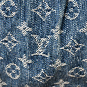 LOUIS VUITTON ルイヴィトン ネオカヴィMM ハンドバッグ M95349 2WAY モノグラム デニム ゴールド金具 美品 中古 4a008684