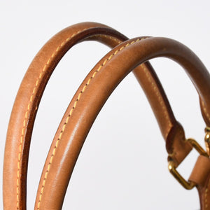LOUIS VUITTON ルイヴィトン モノグラムデニム XL ハンドバッグ M95515 デニムキャンバス ブルー ゴールド金具 美品 中古 4a008685