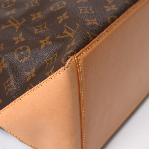 Very Good Condition LOUIS VUITTON Hippo Mezzo Tote Bag M51151 Monogram Brown PVC Leather Gold Hardware Used 4a008390
