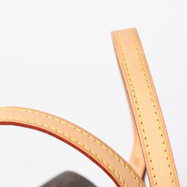 新品同様 LOUIS VUITTON ルイヴィトン モントルグイユGM ショルダーバッグ M95566 ブラウン モノグラムキャンバス ゴールド金具 中古 4a008400