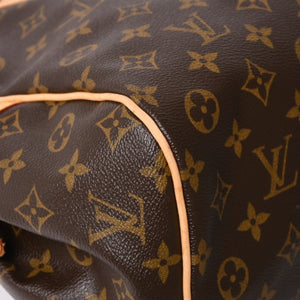 新品同様 LOUIS VUITTON ルイヴィトン モントルグイユGM ショルダーバッグ M95566 ブラウン モノグラムキャンバス ゴールド金具 中古 4a008400