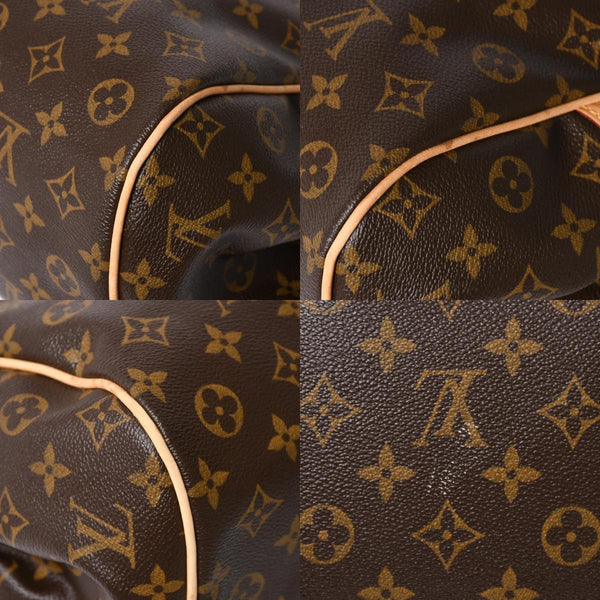 新品同様 LOUIS VUITTON ルイヴィトン モントルグイユGM ショルダーバッグ M95566 ブラウン モノグラムキャンバス ゴールド金具 中古 4a008400