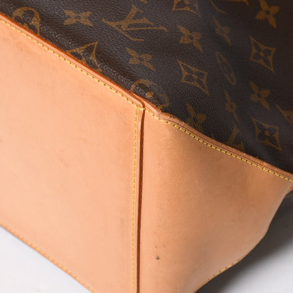 Very Good Condition LOUIS VUITTON Hippo Mezzo Tote Bag M51151 Monogram Brown PVC Leather Gold Hardware Used 4a008390