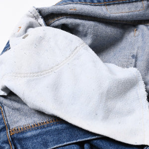 新品同様 CHROME HEARTS クロムハーツ × Levi's 517 リーバイス 517 セメタリークロスパッチ デニムパンツ ジーンズ サイズ36 20パッチ 中古 4a008601