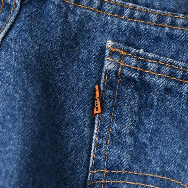 新品同様 CHROME HEARTS クロムハーツ × Levi's 517 リーバイス 517 セメタリークロスパッチ デニムパンツ ジーンズ サイズ36 20パッチ 中古 4a008601