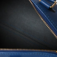 画像をギャラリービューアに読み込む, 極美品 LOUIS VUITTON ルイヴィトン スピーディ25 M43015 ハンドバッグ ブルー ゴールド金具 エピレザー 中古 4a000477