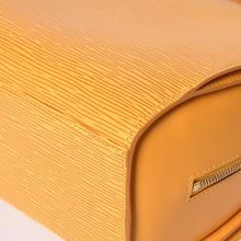 画像をギャラリービューアに読み込む, 極美品 LOUIS VUITTON ルイヴィトン ポンヌフ ハンドバッグ M52059 エピレザー イエロー ゴールド金具 中古 4a000760