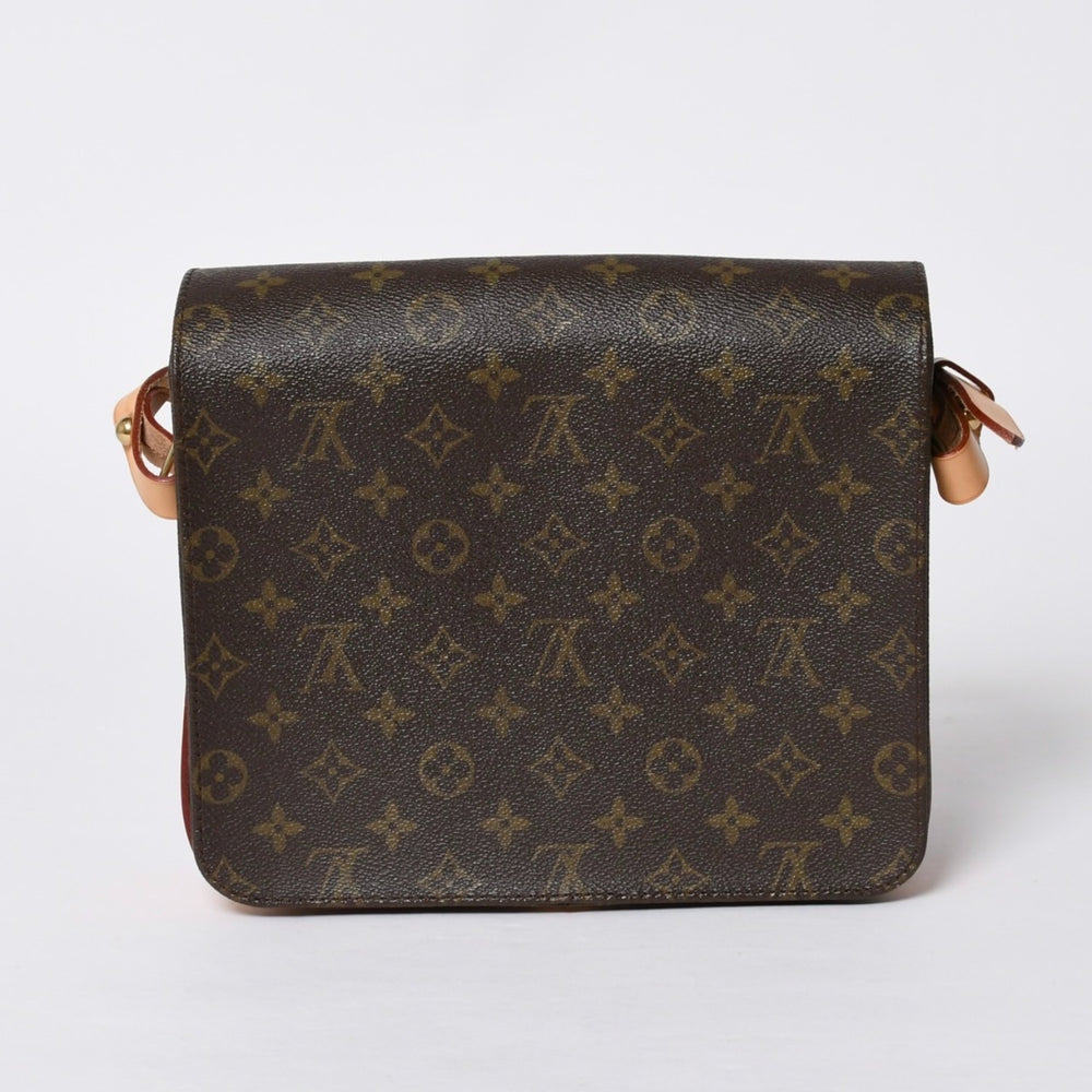 LOUIS VUITTON Cartesier GM Shoulder Bag M51252 Monogram Canvas Brown Good Condition Used 4a000863