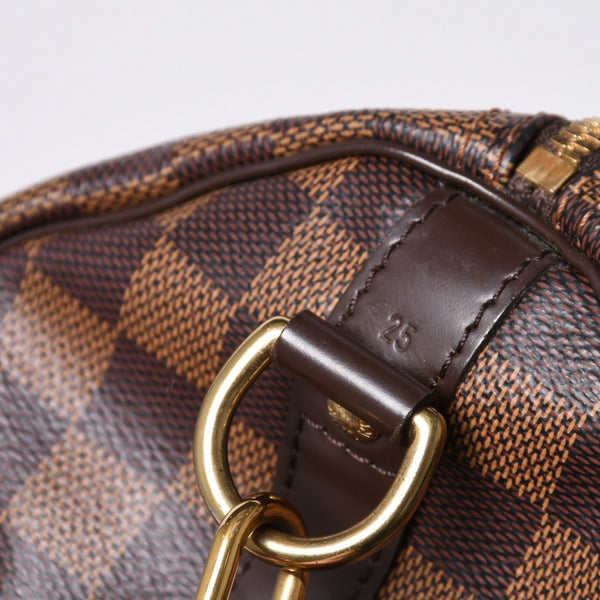Very good condition LOUIS VUITTON Speedy Bandouliere 25 Damier N40575 Brown Used 4a000742