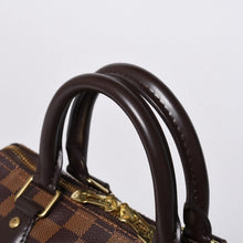 画像をギャラリービューアに読み込む, 極美品 LOUIS VUITTON ルイヴィトン スピーディ バンドリエール 25 ダミエ N40575 ブラウン 中古 4a000742