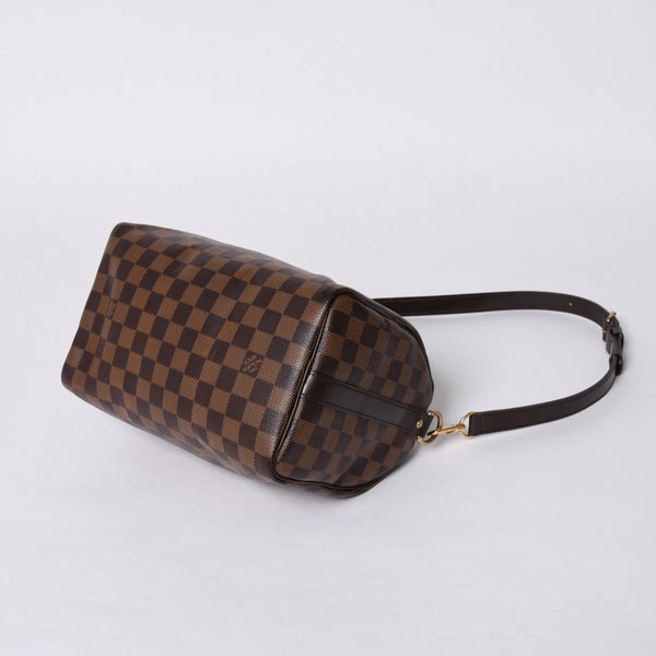 Very good condition LOUIS VUITTON Speedy Bandouliere 25 Damier N40575 Brown Used 4a000742