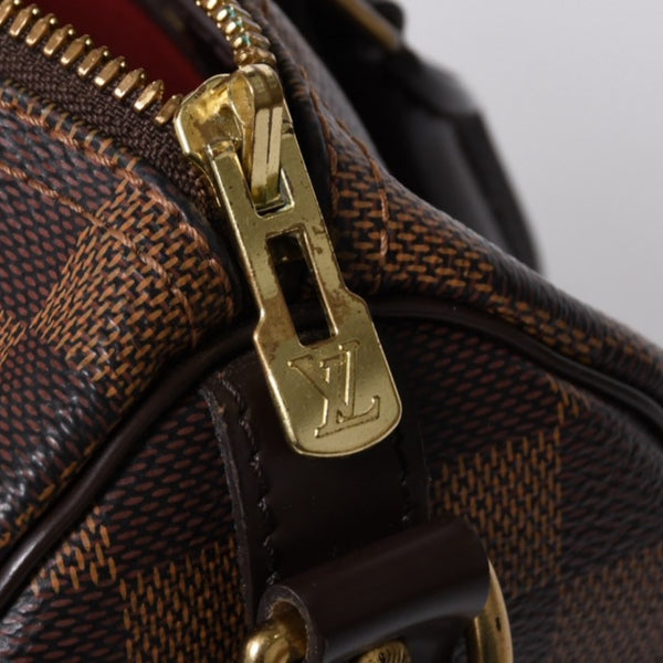 Very good condition LOUIS VUITTON Speedy Bandouliere 25 Damier N40575 Brown Used 4a000742